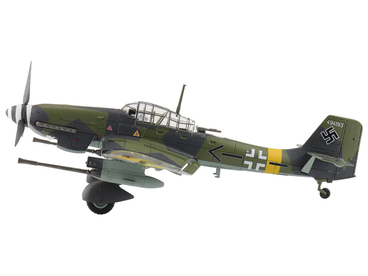 Junkers Ju 87G-2 Stuka Aircraft "WNr. 494193 Tank Buster Stab. SG 2 Slovakia" (1944) German Luftwaffe "Air Power Series" 1/72 Diecast Model by Hobby Master-1