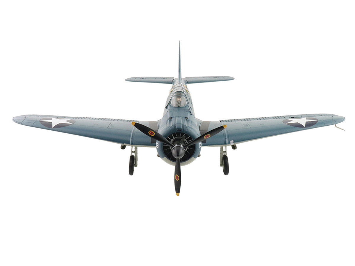 Douglas SBD-3 Dauntless Aircraft "06624 41-S-13 Operation Torch VS-41 USS Ranger" (1942) United States Navy "Premium Collection" 1/32 Diecast Model by Hobby Master-2