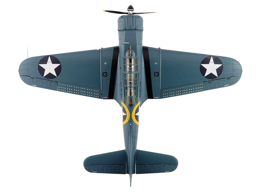 Douglas SBD-3 Dauntless Aircraft "06624 41-S-13 Operation Torch VS-41 USS Ranger" (1942) United States Navy "Premium Collection" 1/32 Diecast Model by Hobby Master-3