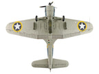 Douglas SBD-3 Dauntless Aircraft "06624 41-S-13 Operation Torch VS-41 USS Ranger" (1942) United States Navy "Premium Collection" 1/32 Diecast Model by Hobby Master-4