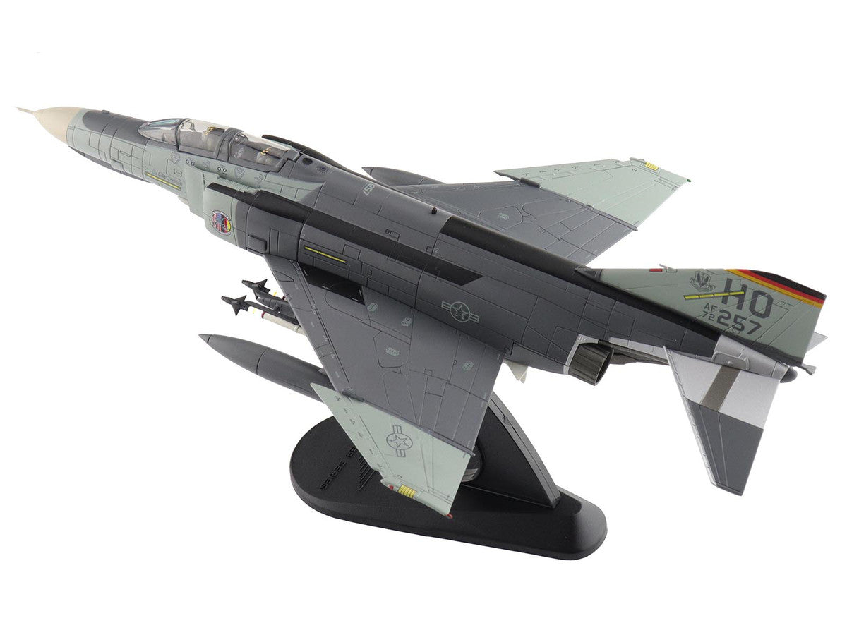 McDonnell Douglas F-4F Phantom II Fighter-Bomber Aircraft "AF72-257 20th Fighter Squadron 49th Fighter Wing Holloman AFB" (2002) United States Air Force "Air Power Series" 1/72 Diecast Model by Hobby Master-0