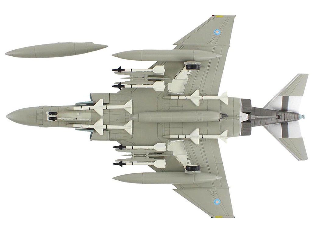 McDonnell Douglas F-4J(UK) Phantom II Fighter-Bomber Aircraft "ZE359 AF Wattisham England" British Royal Air Force "Air Power Series" 1/72 Diecast Model by Hobby Master-3