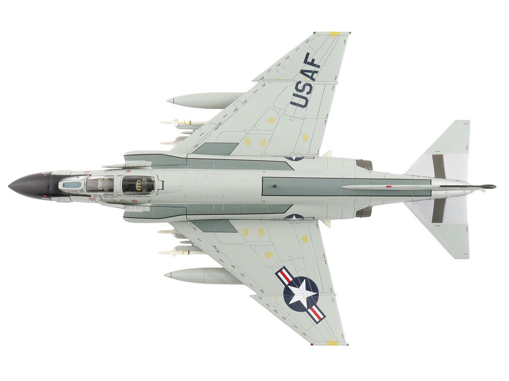 McDonnell Douglas F-4C Phantom II Fighter-Bomber Aircraft "40838 114th Tactical Fighter Training Squadron Oregon Air National Guard" (1980) United States Air Force "Air Power Series" 1/72 Diecast Model by Hobby Master-3