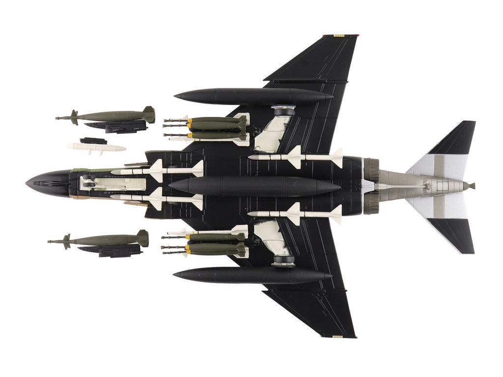 McDonnell Douglas F-4D Phantom II Fighter-Bomber Aircraft "66-8738 Night Owl 497th TFS Ubon RTAFB Thailand" (1972) United States Air Force "Air Power Series" 1/72 Diecast Model by Hobby Master-2