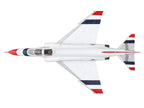 McDonnell Douglas F-4E Phantom II Fighter-Bomber Aircraft "Thunderbirds No.1 Plane 1973/74 Season" United States Air Force "Air Power Series" 1/72 Diecast Model by Hobby Master-2