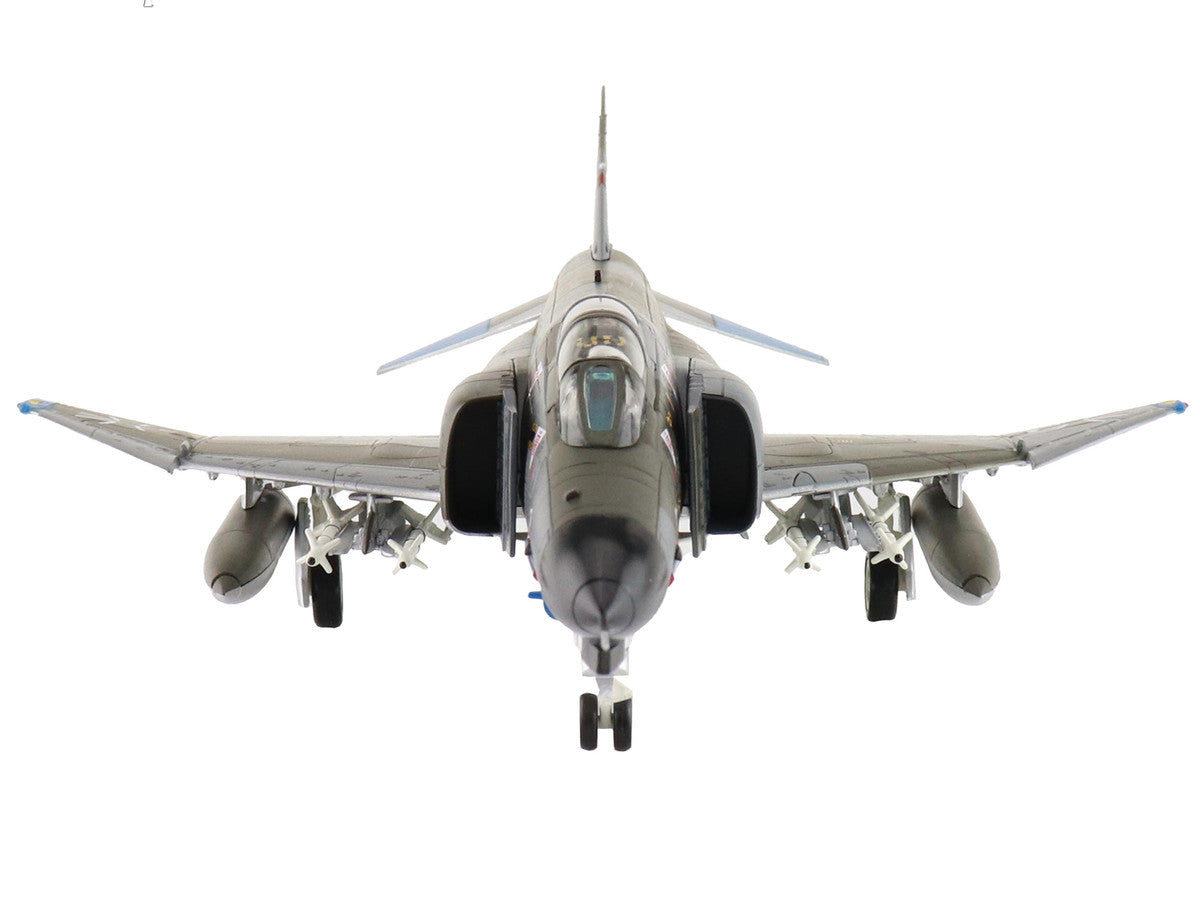 McDonnell Douglas F-4F Phantom II Fighter-Bomber Aircraft "Jagdgeschwader 74 (JG 74) Molders" (1982) German Luftwaffe "Air Power Series" 1/72 Diecast Model by Hobby Master-1