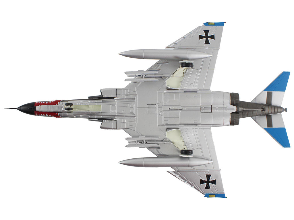McDonnell Douglas F-4F Phantom II Fighter-Bomber Aircraft "Jagdgeschwader 74 (JG 74) Molders" (1982) German Luftwaffe "Air Power Series" 1/72 Diecast Model by Hobby Master-2