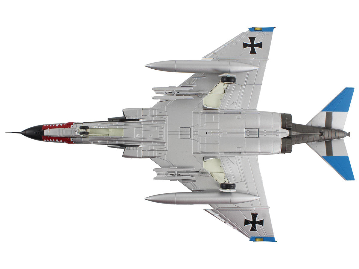 McDonnell Douglas F-4F Phantom II Fighter-Bomber Aircraft "Jagdgeschwader 74 (JG 74) Molders" (1982) German Luftwaffe "Air Power Series" 1/72 Diecast Model by Hobby Master-2