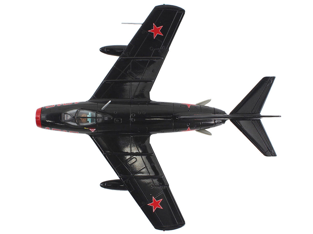 Mikoyan-Gurevich MiG-15Bis Fighter Aircraft "Experimental Combat Air Museum Kansas" "Air Power Series" 1/72 Diecast Model by Hobby Master-3