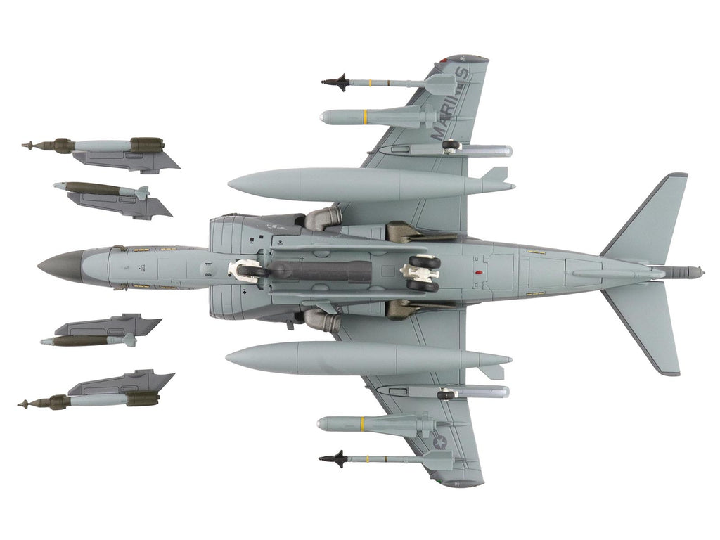 McDonnell Douglas AV-8B Plus Harrier II Aircraft "165357 VMA-231 Ace of Spades Operation Inherent Resolve USCENTCOM" (2017) United States Marine Corps "Air Power Series" 1/72 Diecast Model by Hobby Master