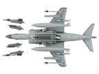 McDonnell Douglas AV-8B Plus Harrier II Aircraft "165357 VMA-231 Ace of Spades Operation Inherent Resolve USCENTCOM" (2017) United States Marine Corps "Air Power Series" 1/72 Diecast Model by Hobby Master