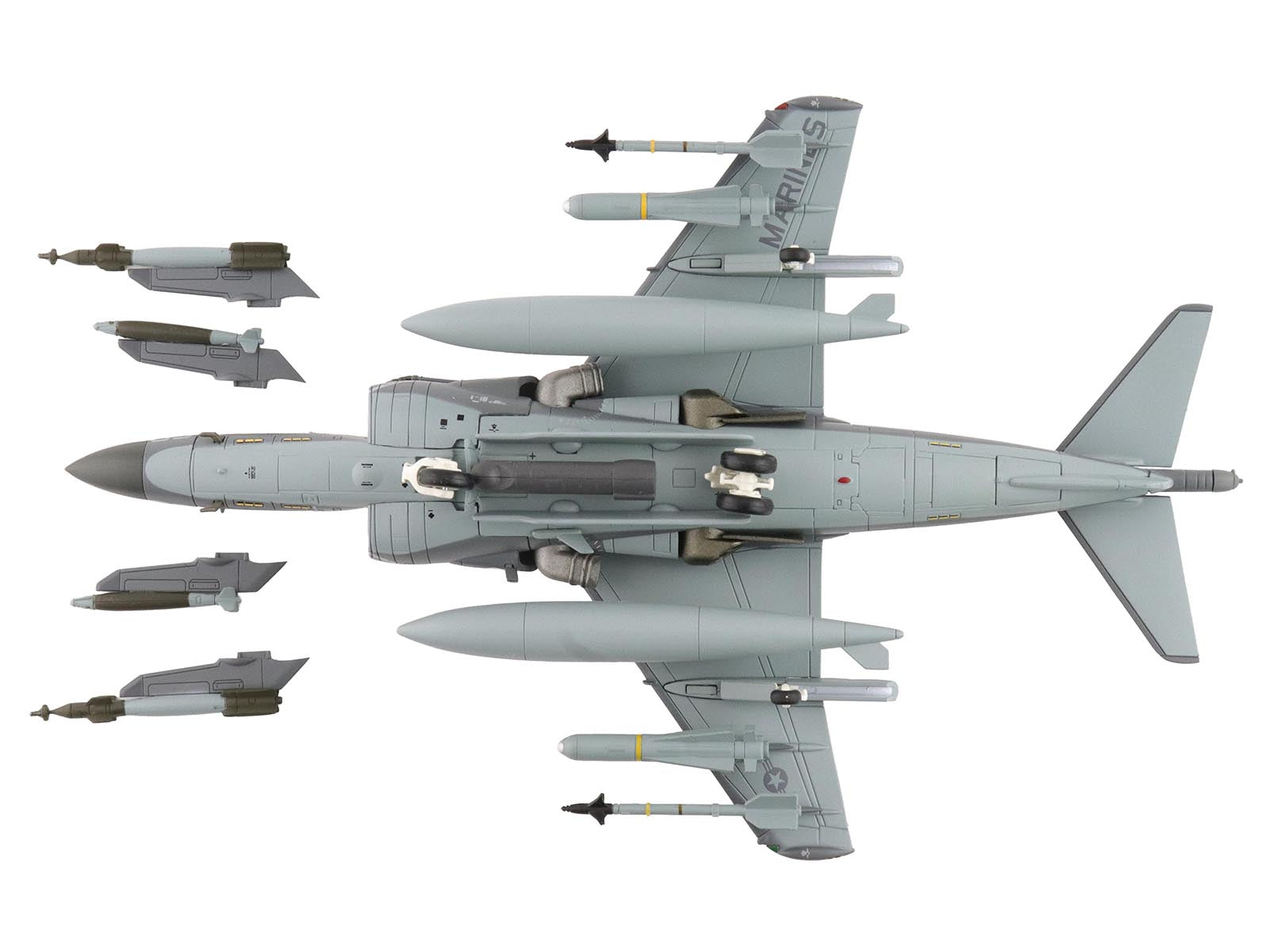 McDonnell Douglas AV-8B Plus Harrier II Aircraft "165357 VMA-231 Ace of Spades Operation Inherent Resolve USCENTCOM" (2017) United States Marine Corps "Air Power Series" 1/72 Diecast Model by Hobby Master