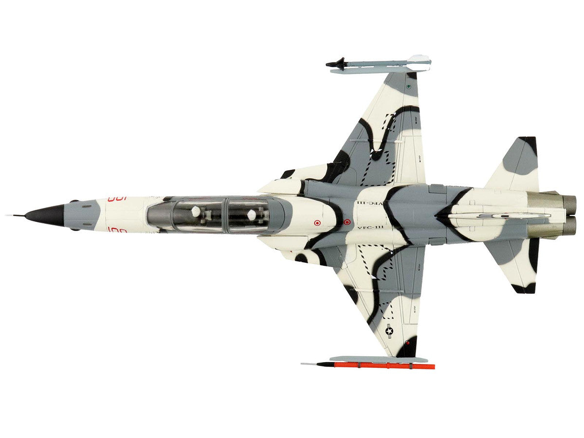 Northrop F-5F Tiger II Aircraft "810834 Franken Tiger VFC-111 Sundowners" (2023) United States Navy "Air Power Series" 1/72 Diecast Model by Hobby Master-3