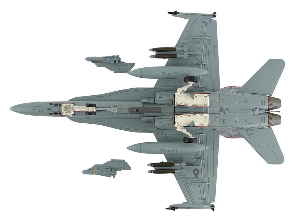 McDonnell Douglas F/A-18C Hornet Aircraft "VMFA-232 Red Devils" (2014) United States Marine Corps "Air Power Series" 1/72 Diecast Model by Hobby Master-4