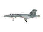McDonnell Douglas F/A-18C Hornet Aircraft "VFA-15 Retro TAC Demo Jet VFA-106 Gladiators" (2017) United States Navy "Air Power Series" 1/72 Diecast Model by Hobby Master-1