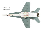 McDonnell Douglas F/A-18C Hornet Aircraft "VFA-15 Retro TAC Demo Jet VFA-106 Gladiators" (2017) United States Navy "Air Power Series" 1/72 Diecast Model by Hobby Master-4