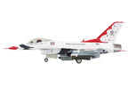 Lockheed F-16C Fighting Falcon Fighter Aircraft "No.10 Thunderbirds Warbird" United States Air Force "Air Power Series" 1/72 Diecast Model by Hobby Master-0