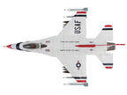 Lockheed F-16C Fighting Falcon Fighter Aircraft "No.10 Thunderbirds Warbird" United States Air Force "Air Power Series" 1/72 Diecast Model by Hobby Master-1