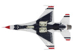 Lockheed F-16D Fighting Falcon Fighter Aircraft "No.7 Thunderbirds Nellis Air Force Base" (2017) United States Air Force "Air Power Series" 1/72 Diecast Model by Hobby Master-2
