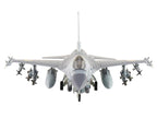 Lockheed F-16AM Fighting Falcon Fighter Aircraft "UA24-3596 Pylon Integrated Dispenser System Plus" (2024) Ukrainian Air Force "Air Power Series" 1/72 Diecast Model by Hobby Master-1