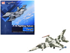 General Dynamics F-16N Fighting Falcon Fighter Aircraft "163269 U.S. Navy Fighter Weapons School" (1990s) United States Marine Corps "Air Power Series" 1/72 Diecast Model by Hobby Master-4