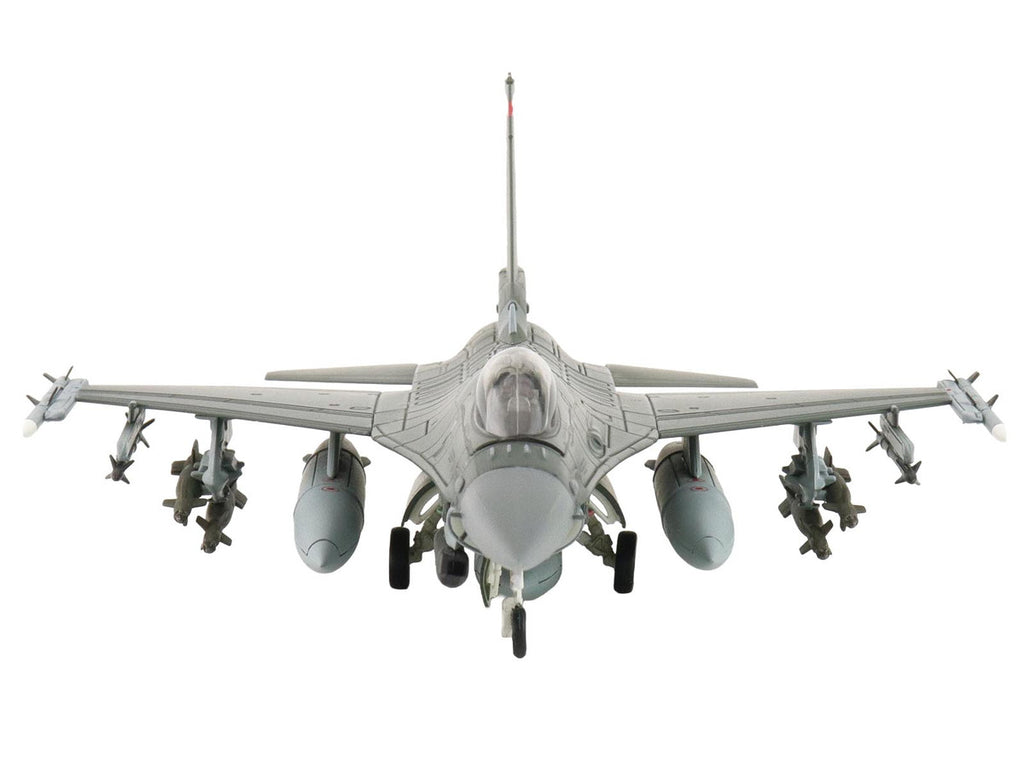 Lockheed F-16C Fighting Falcon Fighter Aircraft "88-0545 138th Fighter Wing Oklahoma Air National Guard" (2024) United States Air Force "Air Power Series" 1/72 Diecast Model by Hobby Master-3