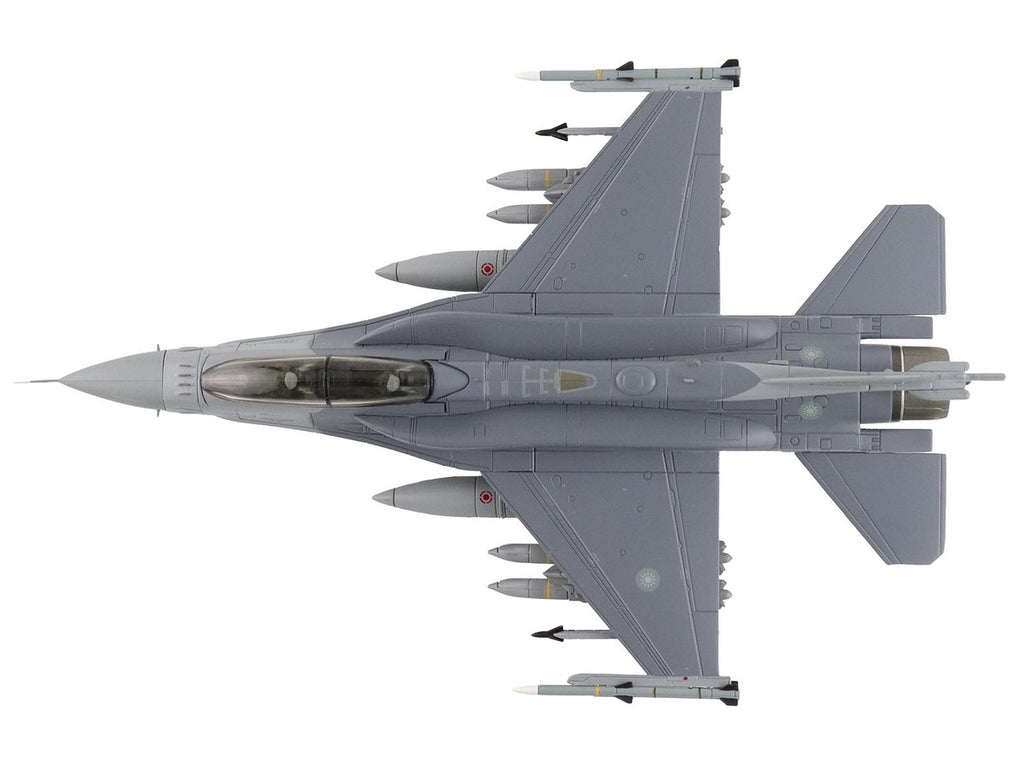 Lockheed F-16D Fighting Falcon Fighter Aircraft "6831 Block 70" (2025) Republic of China Air Force "Air Power Series" 1/72 Diecast Model by Hobby Master-3