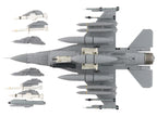Lockheed F-16D Fighting Falcon Fighter Aircraft "6831 Block 70" (2025) Republic of China Air Force "Air Power Series" 1/72 Diecast Model by Hobby Master-1
