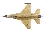 Lockheed F-16A Fighting Falcon Fighter Aircraft "85-1565 Golden Bat Viper 185 ARW Iowa ANG Squadron 50th Anniversary" (2022) United States Air Force "Air Power Series" 1/72 Diecast Model by Hobby Master-3