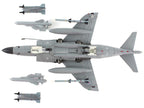 British Aerospace Sea Harrier FA.2 Aircraft with Sea Eagle Missiles "ZH804 Fairford" (2002) British Royal Navy "Air Power Series" 1/72 Diecast Model by Hobby Master-2