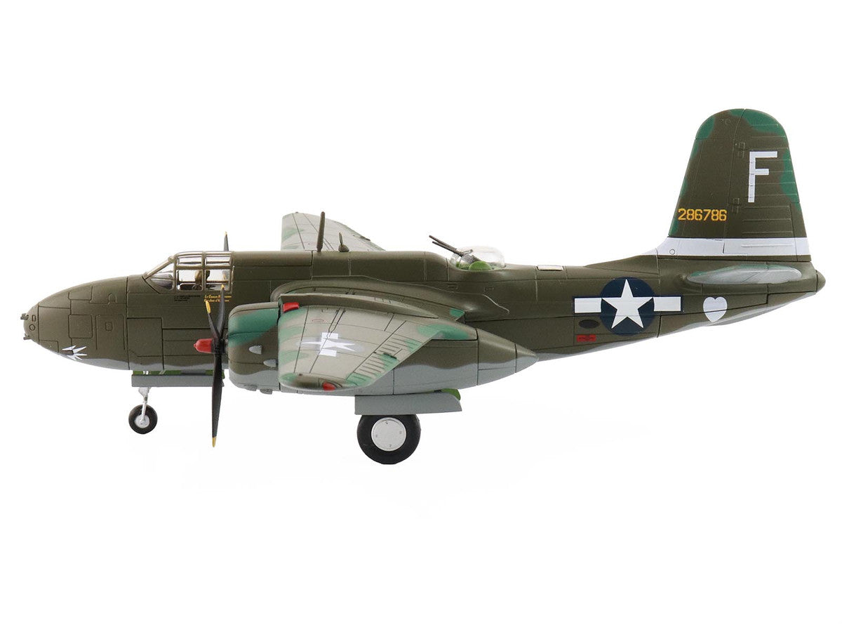 Douglas A-20G Havoc Aircraft "42-86786 Hell'N Pelican II 388th Bomb Squadron Gusap Airfield" (1944) United States Army Air Forces "Air Power Series" 1/72 Diecast Model by Hobby Master-3