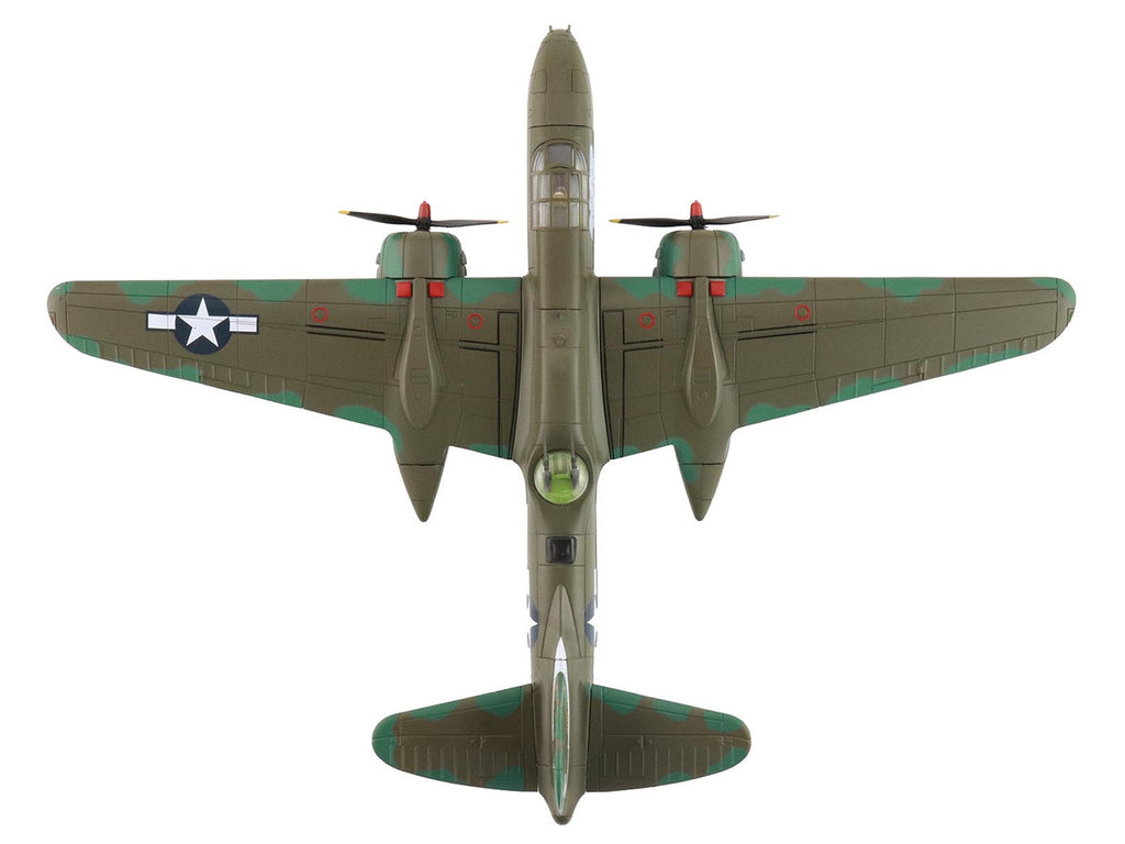 Douglas A-20G Havoc Aircraft "42-86786 Hell'N Pelican II 388th Bomb Squadron Gusap Airfield" (1944) United States Army Air Forces "Air Power Series" 1/72 Diecast Model by Hobby Master-2