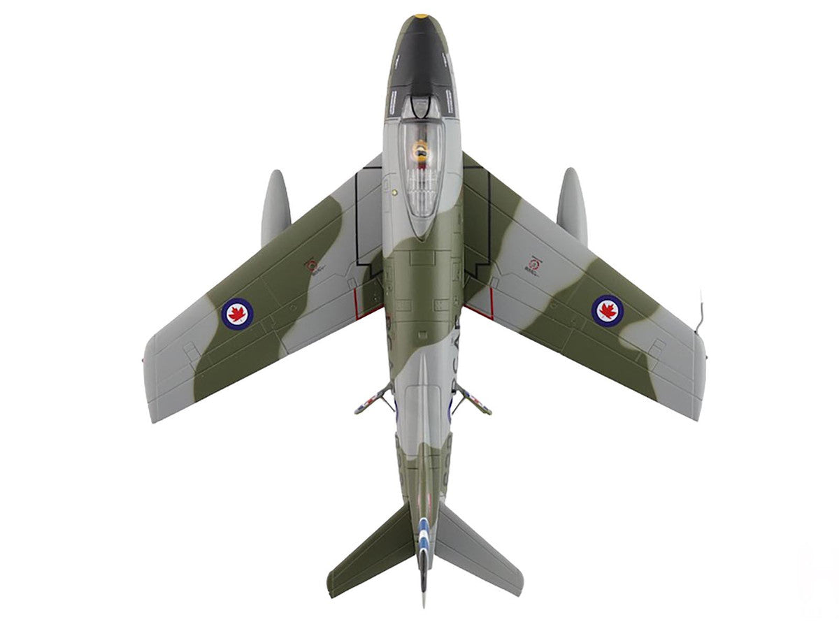 Canadair Sabre Mk.6 Fighter Aircraft "23622 430 Squadron" (1950s) Royal Canadian Air Force "Air Power Series" 1/72 Diecast Model by Hobby Master-3