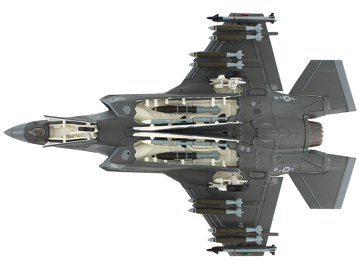Lockheed Martin F-35A Lightning II Aircraft "5345 354th Operations Group Eielson Air Force Base Alaska" (2020s) United States Air Force "Air Power Series" 1/72 Diecast Model by Hobby Master-2