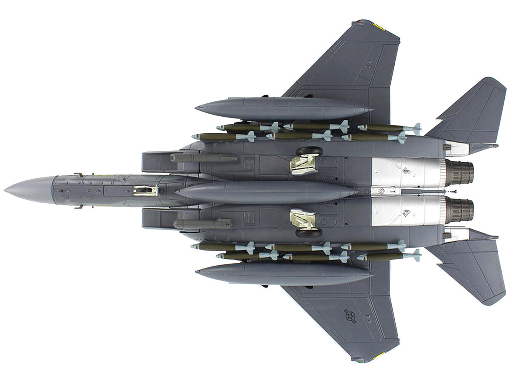 McDonnell Douglas F-15E Strike Eagle Fighter Aircraft "4th FW 75th Anniversary Seymour Johnson AFB" (2018) United States Air Force "Air Power Series" 1/72 Diecast Model by Hobby Master-4