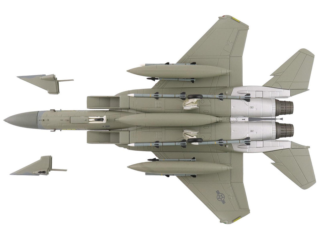 McDonnell Douglas F-15C Eagle Fighter Aircraft "85-0111 11th Air Force Elmendorf Air Force Base Alaska" United States Air Force "Air Power Series" 1/72 Diecast Model by Hobby Master-3