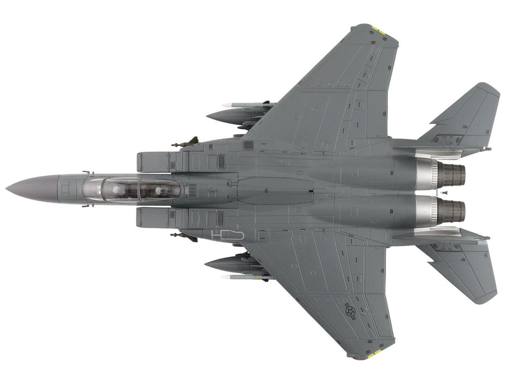 McDonnell Douglas F-15E Strike Eagle Fighter Aircraft "88-0705 90th Fighter Squadron Commanding Officer's Jet" (2005) United States Air Force "Air Power Series" 1/72 Diecast Model by Hobby Master-2