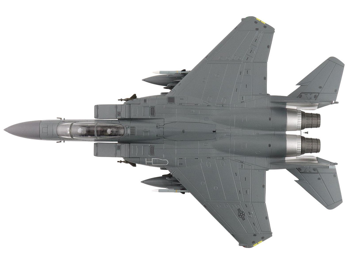 McDonnell Douglas F-15E Strike Eagle Fighter Aircraft "88-0705 90th Fighter Squadron Commanding Officer's Jet" (2005) United States Air Force "Air Power Series" 1/72 Diecast Model by Hobby Master-2