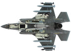 Lockheed Martin F-35B Lightning II Aircraft (Beast Mode) "Black Death VMFA-542 MCAS Cherry Point" (2023) United States Marine Corps "Air Power Series" 1/72 Diecast Model by Hobby Master-3