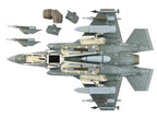 Lockheed Martin F-35B Lightning II Aircraft (Beast Mode) "170533 VMFA-533 Hawks" (2025) United States Marine Corps "Air Power Series" 1/72 Diecast Model by Hobby Master-3