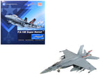 Boeing F/A-18E Super Hornet Fighter Aircraft "168910 Golden Warriors VFA-87 Operation Inherent Resolve" (2017) United States Navy "Air Power Series" 1/72 Diecast Model by Hobby Master-4