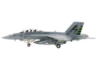 Boeing F/A-18F Super Hornet Fighter Aircraft "165875 Green Hornet VX-23 Salty Dogs NAS Patuxent River" (2011) United States Navy "Air Power Series" 1/72 Diecast Model by Hobby Master-1