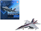 Boeing F/A-18E Super Hornet Fighter Aircraft "166817 VFA-136 Knighthawks USS Trumman" (2024) United States Navy "Air Power Series" 1/72 Diecast Model by Hobby Master-4