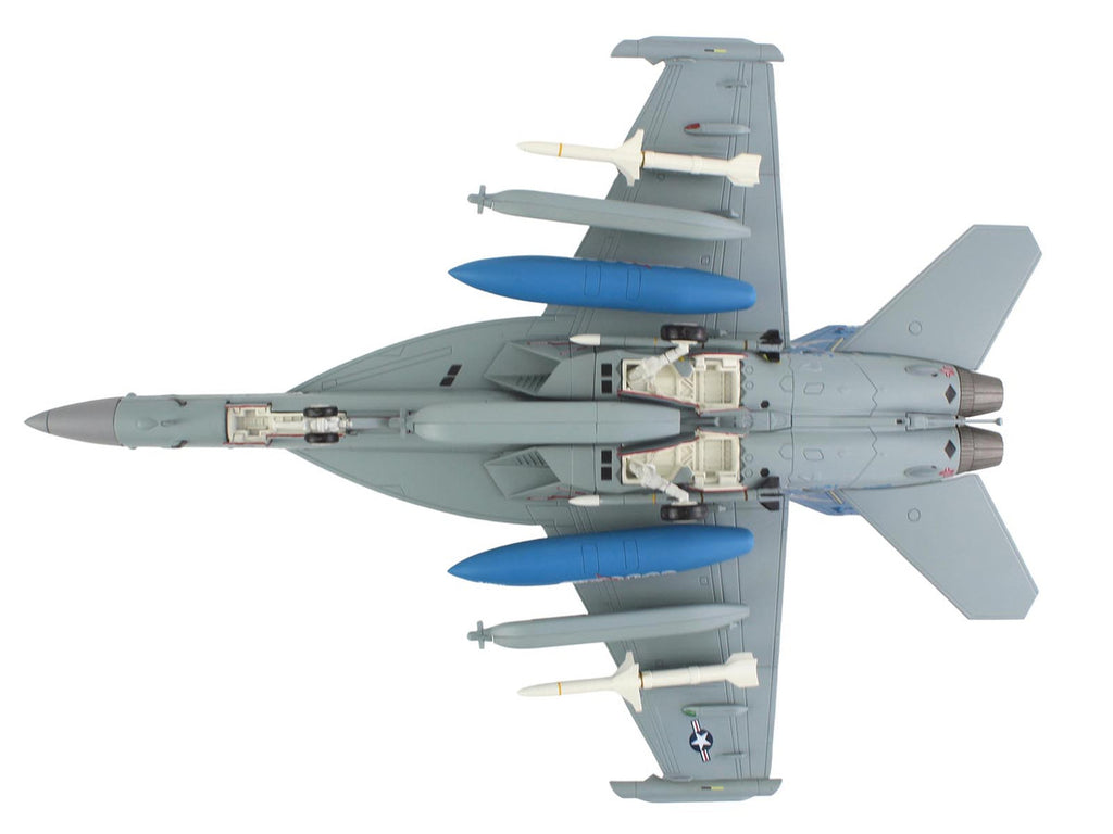 Boeing EA-18G Growler Aircraft "168256 VAQ-139 Cougars" (2025) United States Navy "Air Power Series" 1/72 Diecast Model by Hobby Master-3