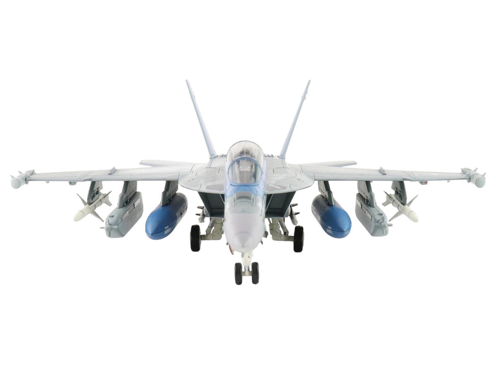 Boeing EA-18G Growler Aircraft "168256 VAQ-139 Cougars" (2025) United States Navy "Air Power Series" 1/72 Diecast Model by Hobby Master-2