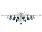 Boeing EA-18G Growler Aircraft "168256 VAQ-139 Cougars" (2025) United States Navy "Air Power Series" 1/72 Diecast Model by Hobby Master