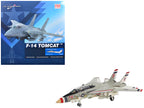Grumman F-14A Tomcat Fighter Aircraft "Bicentennial Scheme VF-124" (1976) United States Navy "Air Power Series" 1/72 Diecast Model by Hobby Master-0