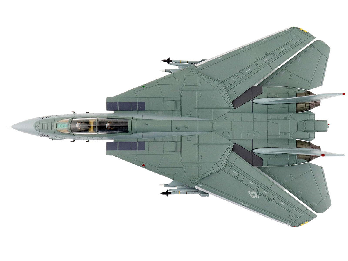 Grumman F-14A Tomcat Fighter Aircraft "VF-1 (with Optional Decals)" United States Navy "Air Power Series" 1/72 Diecast Model by Hobby Master-3