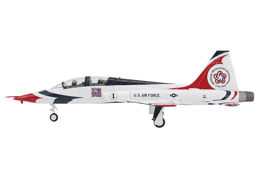 Northrop T-38 NASA Aircraft "#1 Thunderbirds Bicentennial Scheme" (1976) United States Air Force "Air Power Series" 1/72 Diecast Model by Hobby Master-2
