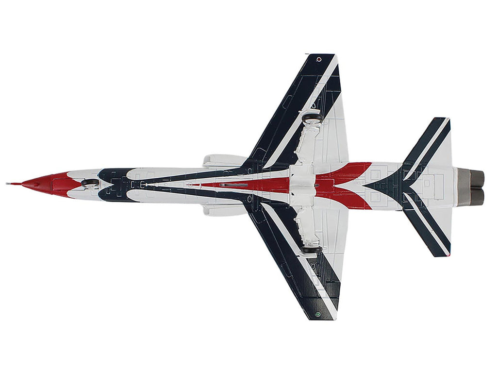 Northrop T-38 NASA Aircraft "#1 Thunderbirds Bicentennial Scheme" (1976) United States Air Force "Air Power Series" 1/72 Diecast Model by Hobby Master-3